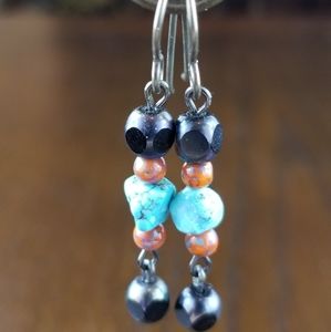Choice of 2 Styles: Unique Turquoise Earrings!